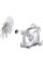 Кулер до корпусу MONTECH METAL PRO 12 ARGB PWM WHT