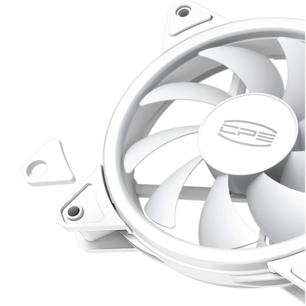 Кулер до корпусу PcСooler F3 T120 ARGB 3 in 1 White