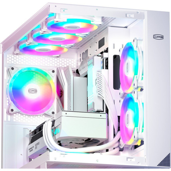 Кулер до корпусу PcСooler F3 T120 ARGB 3 in 1 White