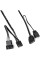 Кулер до корпусу Qube M55-1 Black