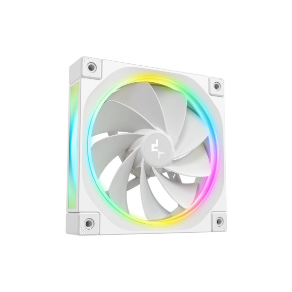 Кулер до корпусу Deepcool Вентилятор реверсний Deepcool FL12R ARGB білий для корпусу 120x120 (FL12R WH)