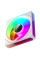 Кулер до процесора Zezzio PRISM 6 Pro White Reverse