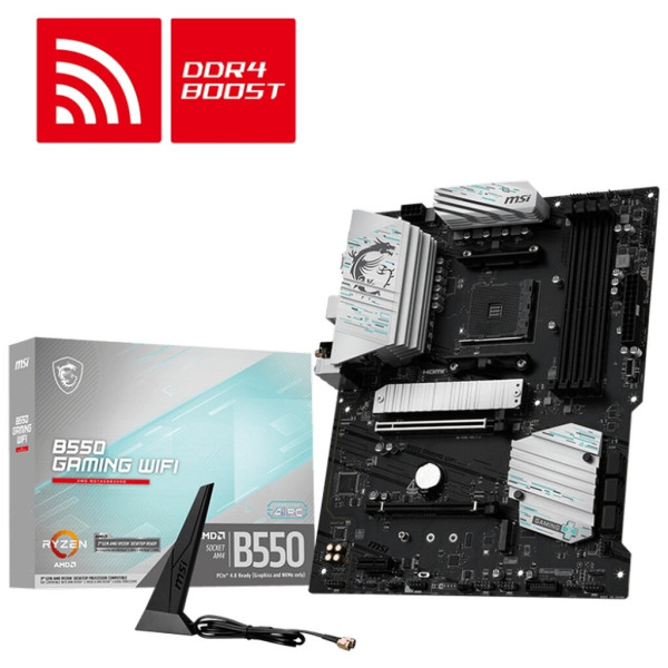 Материнська плата MSI B550 GAMING WIFI