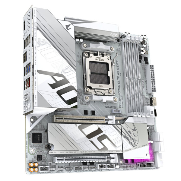 Материнська плата GIGABYTE B850M A ELT WF6E ICE (B850M AORUS ELITE WIFI6E ICE)