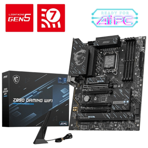 Материнська плата MSI Z890 GAMING WIFI
