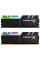 Модуль пам'яті для комп'ютера DDR4 32GB (2x16GB) 3200 MHz TridentZ RGB Black G.Skill (F4-3200C16D-32GTZR)