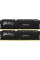 Модуль пам'яті для комп'ютера DDR5 64GB (2x32GB) 5600 MHz FURY Beast Black Kingston Fury (ex.HyperX) (KF556C40BBK2-64)
