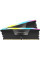 Модуль пам'яті для комп'ютера DDR5 32GB (2x16GB) 7200 MHz Vengeance RGB Corsair (CMH32GX5M2X7200C34)