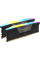 Модуль пам'яті для комп'ютера DDR5 32GB (2x16GB) 7200 MHz Vengeance RGB Corsair (CMH32GX5M2X7200C34)