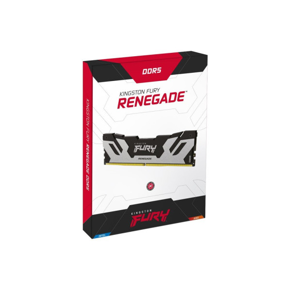 Модуль пам'яті для комп'ютера DDR5 96GB (2x48GB) 6000 MHz Renegade Silver XMP Kingston Fury (ex.HyperX) (KF560C32RSK2-96)