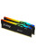 Модуль пам'яті для комп'ютера DDR5 64GB (2x32GB) 5200 MHz Beast RGB EXPO Black Kingston Fury (ex.HyperX) (KF552C40BB2AK2-64)