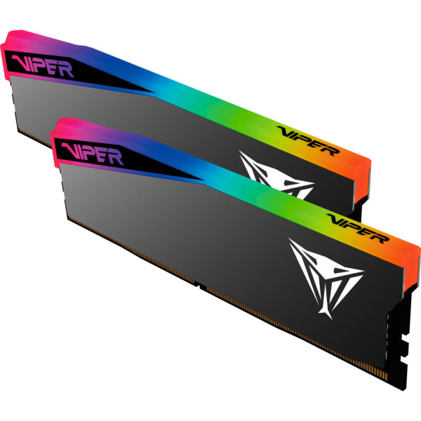Модуль пам'яті для комп'ютера DDR5 64GB (2x32GB) 6000 MHz Viper Elite 5 Ultra RGB Patriot (VEUR564G6028K)