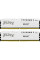 Модуль пам'яті для комп'ютера DDR 64GB (2x32GB) 5600 MHz FURY Beast White Kingston Fury (ex.HyperX) (KF556C40BWK2-64)