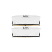 Модуль пам'яті для комп'ютера DDR4 16GB (2x8GB) 3200 MHz NOX RGB White Apacer (AH4U16G32C28YNWAA-2)