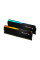Модуль пам'яті для комп'ютера DDR5 32GB (2x16GB) 6400 MHz Ripjaws M5 RGB Matte Black G.Skill (F5-6400J3648F16GX2-RM5RK)