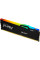 Модуль пам'яті для комп'ютера DDR5 32GB 5600 MHz Beast RGB Black Kingston Fury (ex.HyperX) (KF556C36BBE2A-32)
