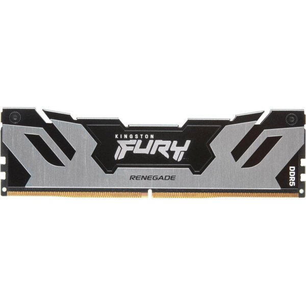 Модуль пам'яті для комп'ютера DDR5 48GB (2x24GB) 8000 MHz Renegade Black/Silver Kingston Fury (ex.HyperX) (KF580C38RSK2-48)