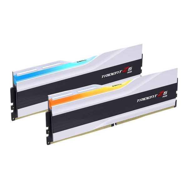 Модуль пам'яті для комп'ютера DDR5 32GB (2x16GB) 6400 MHz Trident Z5 RGB White G.Skill (F5-6400J3239G16GX2-TZ5RW)