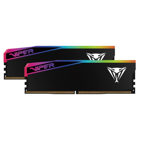 Модуль пам'яті для комп'ютера DDR5 32GB (2x16GB) 6000 MHz Viper Elite 5 Ultra RGB Patriot (VEUR532G6028K)