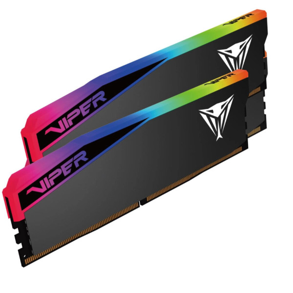 Модуль пам'яті для комп'ютера DDR5 32GB (2x16GB) 6000 MHz Viper Elite 5 Ultra RGB Patriot (VEUR532G6028K)