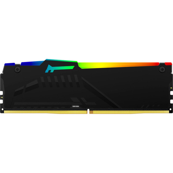 Модуль пам'яті для комп'ютера DDR5 64GB (2x32GB) 5600 MHz Beast RGB EXPO Black Kingston Fury (ex.HyperX) (KF556C40BBA-64)