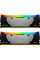 Модуль пам'яті для комп'ютера DDR4 32GB (2x16GB) 3600 MHz Fury Renegade RGB Kingston Fury (ex.HyperX) (KF436C16RB12AK2/32)