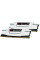 Модуль пам'яті для комп'ютера DDR4 32GB (2x16G) 3600 MHz RipjawsV White G.Skill (F4-3600C18D-32GVW)