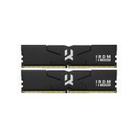 Модуль пам'яті для комп'ютера DDR5 32GB (2x16GB) 6000 MHz IRDM Black Goodram (IR-6000D564L36S/32GDC)