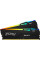 Модуль пам'яті для комп'ютера DDR5 64GB (2x32GB) 5600 MHz Beast RGB EXPO Black Kingston Fury (ex.HyperX) (KF556C36BBE2AK2-64)
