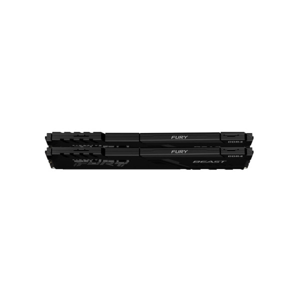 Модуль пам'яті для комп'ютера DDR4 16GB (2x8GB) 3200 MHz Black Kingston Fury (ex.HyperX) (KF432C16BBK2/16WP)