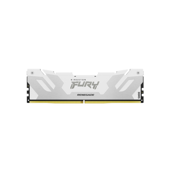 Модуль пам'яті для комп'ютера DDR5 32GB (2x16GB) 8000 MHz Renegade White Kingston Fury (ex.HyperX) (KF580C38RWK2-32)