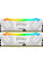 Модуль пам'яті для комп'ютера DDR5 32GB (2x16GB) 7200 MHz Renegade RGB White XMP Kingston Fury (ex.HyperX) (KF572C38RWAK2-32)