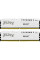 Модуль пам'яті для комп'ютера DDR5 64GB (2x32GB) 6400 MHz Beast White XMP Kingston Fury (ex.HyperX) (KF564C32BWK2-64)