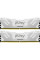 Модуль пам'яті для комп'ютера DDR5 48GB (2x24GB) 8000 MHz Renegade White/Silver Kingston Fury (ex.HyperX) (KF580C38RWK2-48)