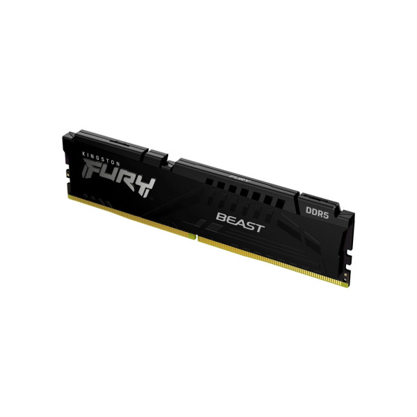 Модуль пам'яті для комп'ютера DDR5 64GB 5600 MHz Beast Black Kingston Fury (ex.HyperX) (KF556C40BB-64)