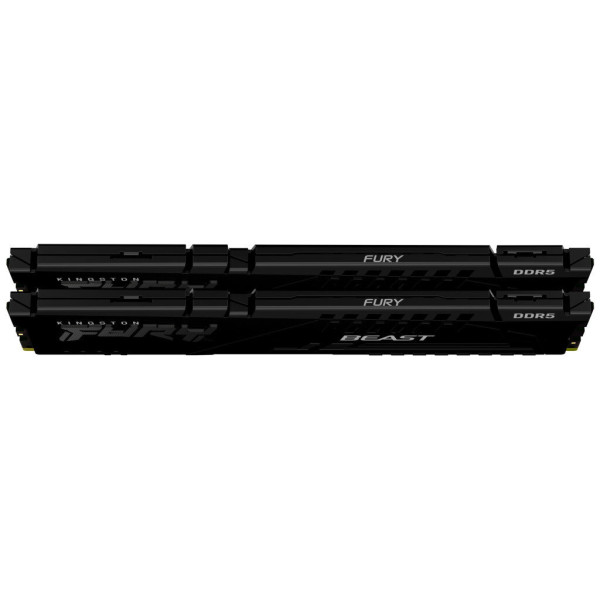 Модуль пам'яті для комп'ютера DDR5 16GB (2x8GB) 6000 MHz Beast Kingston Fury (ex.HyperX) (KF560C36BBEK2-16)