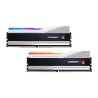 Модуль пам'яті для комп'ютера DDR5 32GB (2x16GB) 8000 MHz Trident Z5 RGB Silver G.Skill (F5-8000J3848H16GX2-TZ5RS)