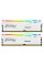 Модуль пам'яті для комп'ютера DDR5 64GB (2x32GB) 5200 MHz Beast White RGB Kingston Fury (ex.HyperX) (KF552C36BWEAK2-64)