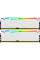 Модуль пам'яті для комп'ютера DDR5 64GB (2x32GB) 5200 MHz Beast White RGB Kingston Fury (ex.HyperX) (KF552C36BWEAK2-64)