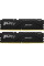Модуль пам'яті для комп'ютера DDR5 32GB (2x16GB) 6400 MHz Beast Black EXPO Kingston Fury (ex.HyperX) (KF564C32BBE-32)