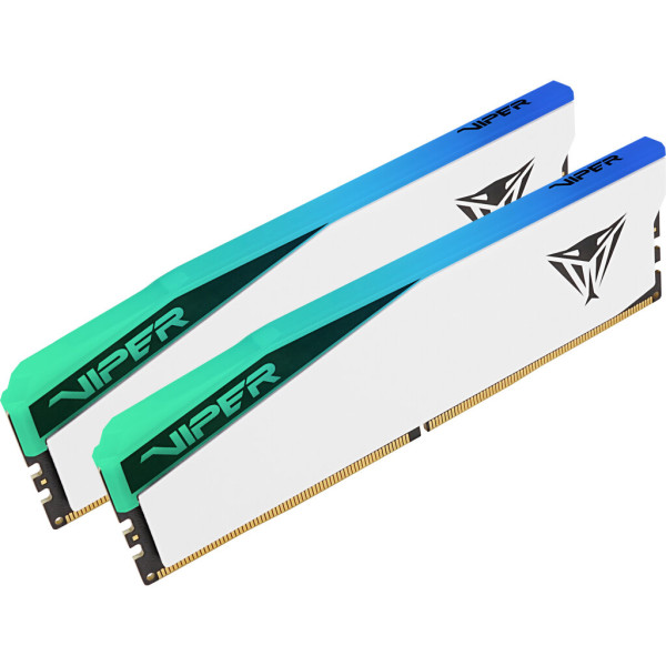 Модуль пам'яті для комп'ютера DDR5 32GB (2x16GB) 7000 MHz Viper Elite 5 RGB Patriot (PVER532G70C32KW)