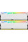 Модуль пам'яті для комп'ютера DDR5 32GB (2x16GB) 5600 MHz FURY Beast White RGB Kingston Fury (ex.HyperX) (KF556C36BWEAK2-32)