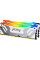 Модуль пам'яті для комп'ютера DDR5 48GB (2x24GB) 8400 MHz Renegade RGB White/Silver Kingston Fury (ex.HyperX) (KF584CU40RWAK2-48)