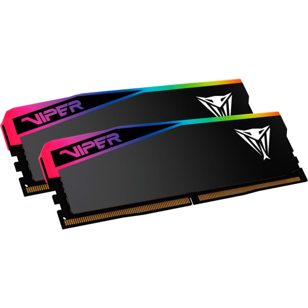 Модуль пам'яті для комп'ютера DDR5 64GB (2x32GB) 6400 MHz Viper Elite 5 Ultra RGB Patriot (VEUR564G6432K)