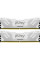 Модуль пам'яті для комп'ютера DDR5 32GB (2x16GB) 7600 MHz Renegade White XMP Kingston Fury (ex.HyperX) (KF576C38RWK2-32)