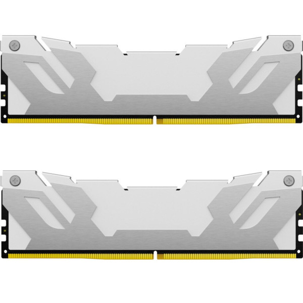 Модуль пам'яті для комп'ютера DDR5 32GB (2x16GB) 7600 MHz Renegade White XMP Kingston Fury (ex.HyperX) (KF576C38RWK2-32)