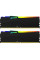 Модуль пам'яті для комп'ютера DDR5 32GB (2x16GB) 6000 MHz Beast RGB Kingston Fury (ex.HyperX) (KF560C36BBE2AK2-32)