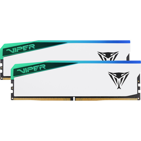 Модуль пам'яті для комп'ютера DDR5 48GB (2x24GB) 7000 MHz Viper Elite 5 RGB Patriot (PVER548G70C32KW)