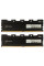 Модуль пам'яті для комп'ютера DDR4 16GB (2x8GB) 3200 MHz Kudos Black eXceleram (EKBLACK4163216AD)