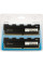 Модуль пам'яті для комп'ютера DDR4 16GB (2x8GB) 3200 MHz Kudos Black eXceleram (EKBLACK4163216AD)